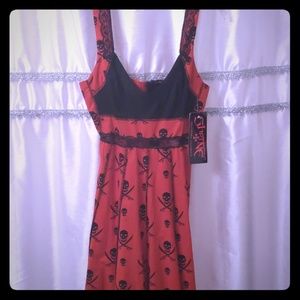 Shrine Hollywood Goth Pirate Dress